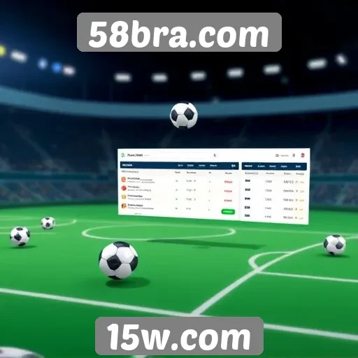 Funcionamento da plataforma de apostas no 58bra.com